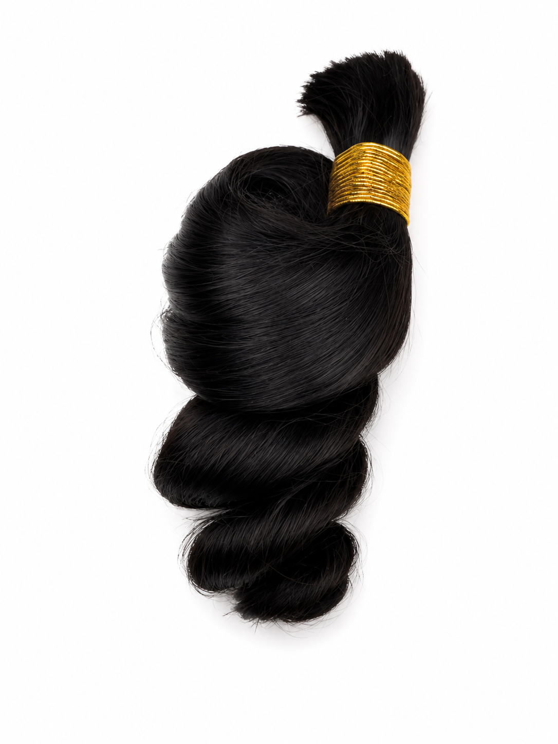 tmhz-loose-wave-bulk-1B-1 Loose Wave Bulk Hair - Image 1